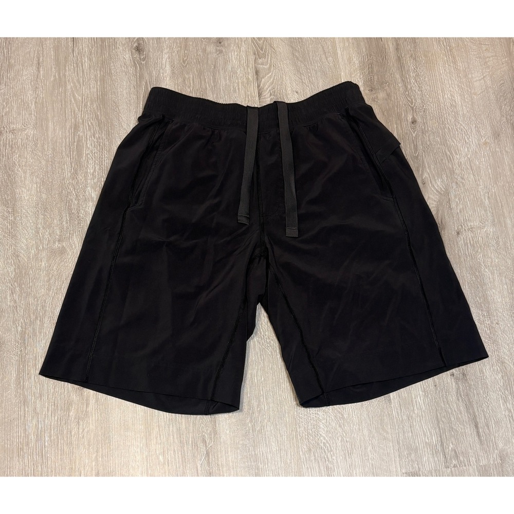 Lululemon Pace Breaker Shorts Mens Black Athletic Running Training